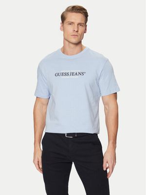 Guess Jeans - T-shirt męski ze sklepu: MODIVO w kategorii: T-shirty męskie - zdjęcie WP-EBWP-BKLVO-LN0_0000304579288