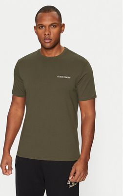 T-shirt męski wiosenny Guess Jeans ze sklepu: MODIVO w kategorii: T-shirty męskie - zdjęcie WP-EBWP-BKLVO-LN0_0000304579370