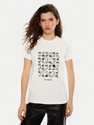Bluzka damska Karl Lagerfeld ze sklepu: MODIVO w kategorii: Bluzki damskie - zdjęcie WP-EBWP-BKLVO-LN0_0000304579486