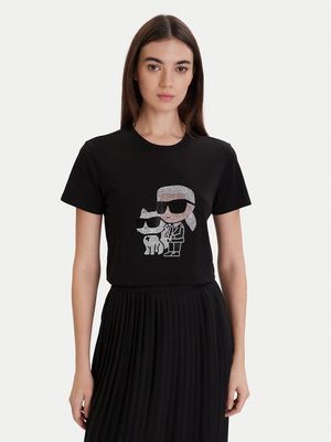 Bluzka damska Karl Lagerfeld ze sklepu: MODIVO w kategorii: Bluzki damskie - zdjęcie WP-EBWP-BKLVO-LN0_0000304579684