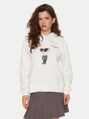 Bluza damska jesienna Karl Lagerfeld ze sklepu: MODIVO w kategorii: Bluzy damskie - zdjęcie WP-EBWP-BKLVO-LN0_0000304579905