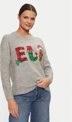 Sweter damski na zimę BRAVE SOUL ze sklepu: MODIVO w kategorii: Swetry damskie - zdjęcie WP-EBWP-BKLVO-LN0_0000304580765