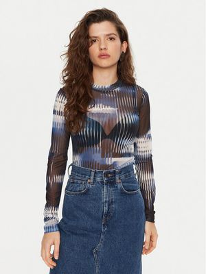 Bluzka damska na wiosnę Karl Lagerfeld Jeans ze sklepu: MODIVO w kategorii: Bluzki damskie - zdjęcie WP-EBWP-BKLVO-LN0_0000304582646