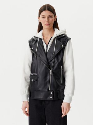 Kurtka damska jesienna Karl Lagerfeld Jeans ze sklepu: MODIVO w kategorii: Kurtki damskie - zdjęcie WP-EBWP-BKLVO-LN0_0000304582899