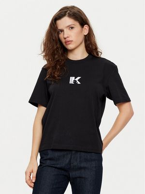 Bluzka damska letnia Karl Lagerfeld Jeans ze sklepu: MODIVO w kategorii: Bluzki damskie - zdjęcie WP-EBWP-BKLVO-LN0_0000304583117