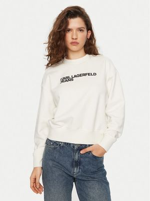 Bluza damska jesienna Karl Lagerfeld Jeans ze sklepu: MODIVO w kategorii: Bluzy damskie - zdjęcie WP-EBWP-BKLVO-LN0_0000304583247