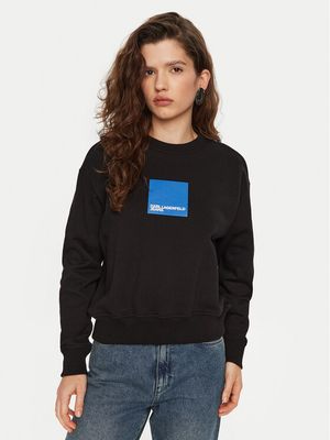 Bluza damska Karl Lagerfeld Jeans ze sklepu: MODIVO w kategorii: Bluzy damskie - zdjęcie WP-EBWP-BKLVO-LN0_0000304583308