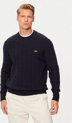 Sweter męski na zimę Lacoste ze sklepu: MODIVO w kategorii: Swetry męskie - zdjęcie WP-EBWP-BKLVO-LN0_0000304585043