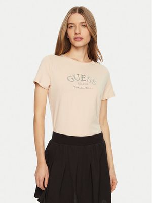 Bluzka damska w stylu młodzieżowym Guess ze sklepu: MODIVO w kategorii: Bluzki damskie - zdjęcie WP-EBWP-BKLVO-LN0_0000304590269
