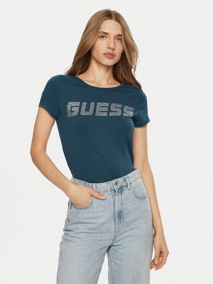 Bluzka damska wiosenna Guess ze sklepu: MODIVO w kategorii: Bluzki damskie - zdjęcie WP-EBWP-BKLVO-LN0_0000304590610