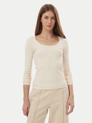 Bluzka damska Guess ze sklepu: MODIVO w kategorii: Bluzki damskie - zdjęcie WP-EBWP-BKLVO-LN0_0000304590634