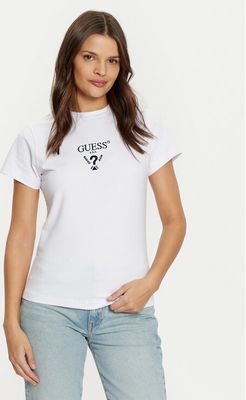 Bluzka damska Guess ze sklepu: MODIVO w kategorii: Bluzki damskie - zdjęcie WP-EBWP-BKLVO-LN0_0000304591037