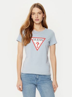 Bluzka damska Guess ze sklepu: MODIVO w kategorii: Bluzki damskie - zdjęcie WP-EBWP-BKLVO-LN0_0000304591556