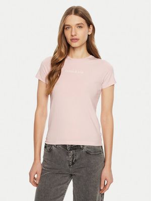 Bluzka damska na wiosnę Guess Jeans ze sklepu: MODIVO w kategorii: Bluzki damskie - zdjęcie WP-EBWP-BKLVO-LN0_0000304592492