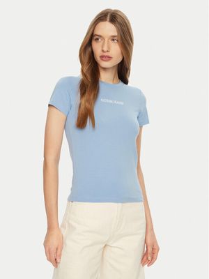 Guess Jeans - Bluzka damska ze sklepu: MODIVO w kategorii: Bluzki damskie - zdjęcie WP-EBWP-BKLVO-LN0_0000304592508