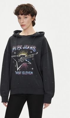 Pepe Jeans - Bluza damska młodzieżowa ze sklepu: MODIVO w kategorii: Bluzy damskie - zdjęcie WP-EBWP-BKLVO-LN0_0000304593482