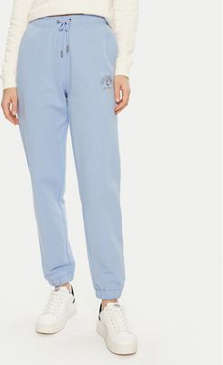 Spodnie damskie na wiosnę Guess Jeans ze sklepu: MODIVO w kategorii: Spodnie damskie - zdjęcie WP-EBWP-BKLVO-LN0_0000304594588