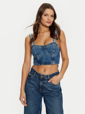 Bluzka damska Guess ze sklepu: MODIVO w kategorii: Bluzki damskie - zdjęcie WP-EBWP-BKLVO-LN0_0000304594847
