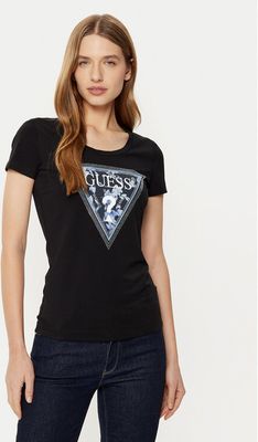 Bluzka damska Guess ze sklepu: MODIVO w kategorii: Bluzki damskie - zdjęcie WP-EBWP-BKLVO-LN0_0000304595028
