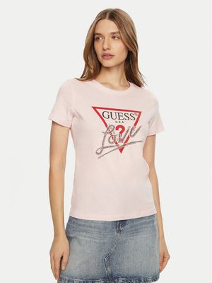 Bluzka damska Guess ze sklepu: MODIVO w kategorii: Bluzki damskie - zdjęcie WP-EBWP-BKLVO-LN0_0000304595141