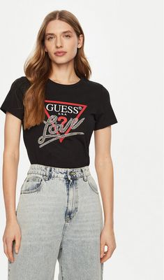 Bluzka damska Guess ze sklepu: MODIVO w kategorii: Bluzki damskie - zdjęcie WP-EBWP-BKLVO-LN0_0000304595189