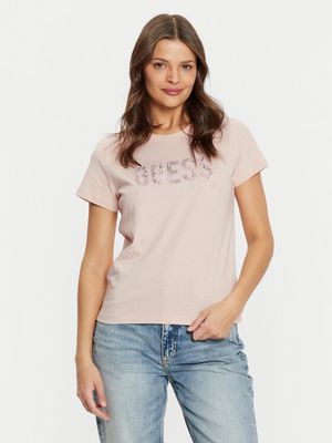 Guess - Bluzka damska ze sklepu: MODIVO w kategorii: Bluzki damskie - zdjęcie WP-EBWP-BKLVO-LN0_0000304595264