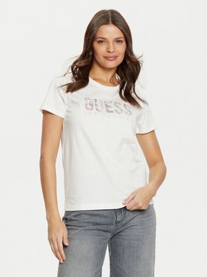 Guess - Bluzka damska na wiosnę ze sklepu: MODIVO w kategorii: Bluzki damskie - zdjęcie WP-EBWP-BKLVO-LN0_0000304595288