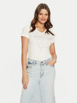 Guess - Bluzka damska wiosenna ze sklepu: MODIVO w kategorii: Bluzki damskie - zdjęcie WP-EBWP-BKLVO-LN0_0000304595325
