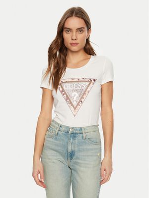 Bluzka damska Guess ze sklepu: MODIVO w kategorii: Bluzki damskie - zdjęcie WP-EBWP-BKLVO-LN0_0000304595356
