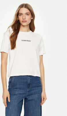 Bluzka damska Guess Jeans ze sklepu: MODIVO w kategorii: Bluzki damskie - zdjęcie WP-EBWP-BKLVO-LN0_0000304595448