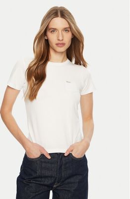 Bluzka damska Guess Jeans ze sklepu: MODIVO w kategorii: Bluzki damskie - zdjęcie WP-EBWP-BKLVO-LN0_0000304595547