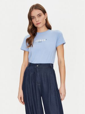 Bluzka damska Guess Jeans ze sklepu: MODIVO w kategorii: Bluzki damskie - zdjęcie WP-EBWP-BKLVO-LN0_0000304595615