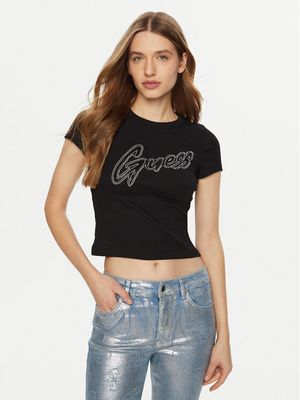 Guess - Bluzka damska w stylu młodzieżowym ze sklepu: MODIVO w kategorii: Bluzki damskie - zdjęcie WP-EBWP-BKLVO-LN0_0000304595769