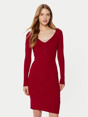 Sukienka wiosenna Guess ze sklepu: MODIVO w kategorii: Sukienki - zdjęcie WP-EBWP-BKLVO-LN0_0000304595776