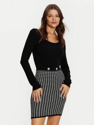 Sukienka jesienna Guess ze sklepu: MODIVO w kategorii: Sukienki - zdjęcie WP-EBWP-BKLVO-LN0_0000304595899