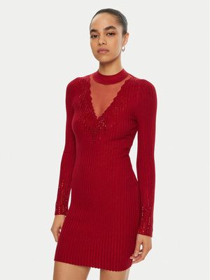 Sukienka dopasowana Guess ze sklepu: MODIVO w kategorii: Sukienki - zdjęcie WP-EBWP-BKLVO-LN0_0000304595905