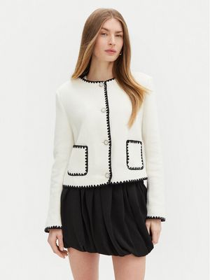 Sweter damski casual Guess ze sklepu: MODIVO w kategorii: Swetry damskie - zdjęcie WP-EBWP-BKLVO-LN0_0000304597022