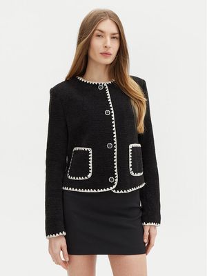 Sweter damski casual Guess ze sklepu: MODIVO w kategorii: Swetry damskie - zdjęcie WP-EBWP-BKLVO-LN0_0000304597039