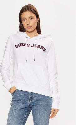 Bluza damska jesienna w stylu młodzieżowym Guess Jeans ze sklepu: MODIVO w kategorii: Bluzy damskie - zdjęcie WP-EBWP-BKLVO-LN0_0000304597749