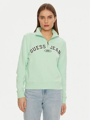 Bluza damska Guess Jeans ze sklepu: MODIVO w kategorii: Bluzy damskie - zdjęcie WP-EBWP-BKLVO-LN0_0000304597848