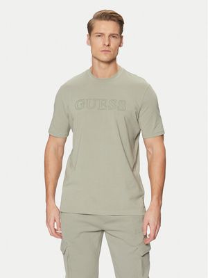 Guess - T-shirt męski młodzieżowy ze sklepu: MODIVO w kategorii: T-shirty męskie - zdjęcie WP-EBWP-BKLVO-LN0_0000304599248