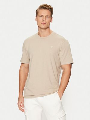 T-shirt męski casual Guess ze sklepu: MODIVO w kategorii: T-shirty męskie - zdjęcie WP-EBWP-BKLVO-LN0_0000304599477
