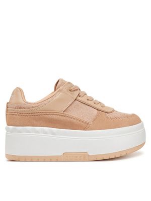 Buty sportowe damskie na wiosnę Guess ze sklepu: MODIVO w kategorii: Buty sportowe damskie - zdjęcie WP-EBWP-BKLVO-LN0_0000304600159
