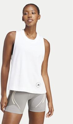 Bluzka damska na lato adidas by Stella McCartney ze sklepu: MODIVO w kategorii: Bluzki damskie - zdjęcie WP-EBWP-BKLVO-LN0_0000304607738