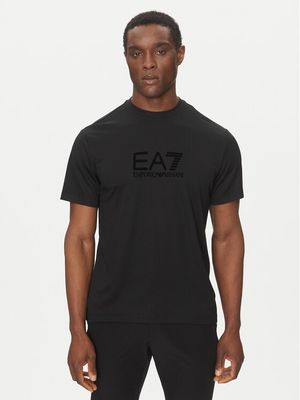 T-shirt męski na wiosnę EA7 Emporio Armani ze sklepu: MODIVO w kategorii: T-shirty męskie - zdjęcie WP-EBWP-BKLVO-LN0_0000304611711
