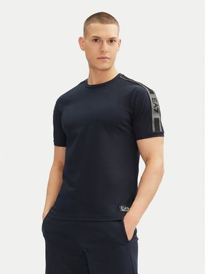 T-shirt męski casualowy EA7 Emporio Armani ze sklepu: MODIVO w kategorii: T-shirty męskie - zdjęcie WP-EBWP-BKLVO-LN0_0000304611827