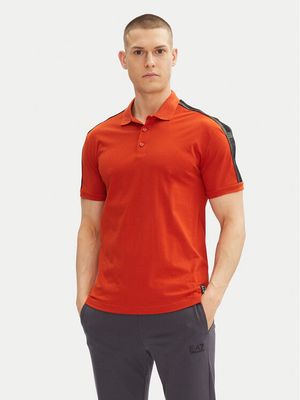 T-shirt męski na lato EA7 Emporio Armani ze sklepu: MODIVO w kategorii: T-shirty męskie - zdjęcie WP-EBWP-BKLVO-LN0_0000304611858