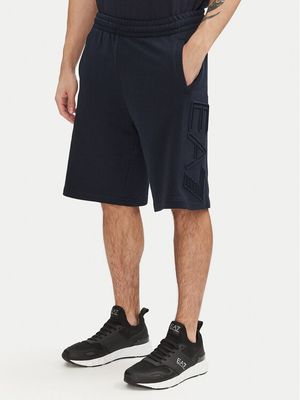 EA7 Emporio Armani - Spodenki męskie w sportowym stylu ze sklepu: MODIVO w kategorii: Spodenki męskie - zdjęcie WP-EBWP-BKLVO-LN0_0000304611995