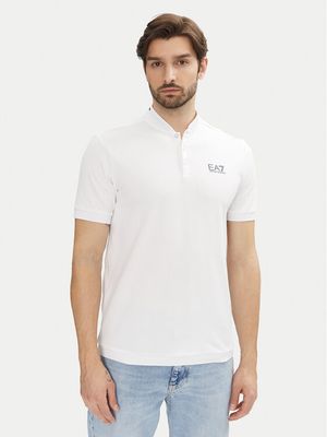T-shirt męski na wiosnę EA7 Emporio Armani ze sklepu: MODIVO w kategorii: T-shirty męskie - zdjęcie WP-EBWP-BKLVO-LN0_0000304612077
