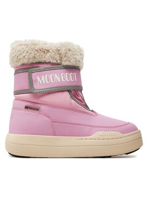 Buty zimowe dziecięce na zimę Moon Boot ze sklepu: MODIVO w kategorii: Buty zimowe dziecięce - zdjęcie WP-EBWP-BKLVO-LN0_0000304612176